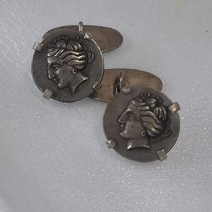 Par de Gemelos Antiguos con Rostro Clásico - imagen 2