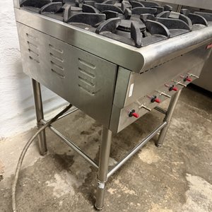 Anafe Industrial Flamemax 4 Fuegos Acero Inoxidable - 65x60x80cm - imagen 2
