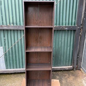 Estantería de Madera Oscura con 5 Niveles - imagen 2