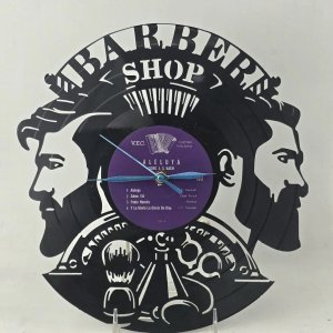 Reloj de Disco de Vinilo "Barber Shop" - imagen 4