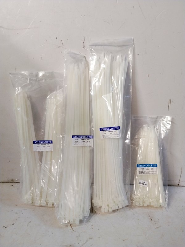 Precintos de Nylon para Cables (Varios Tamaños y Cantidades)