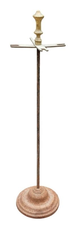Soporte para atizador en Bronce - Pieza de Arte