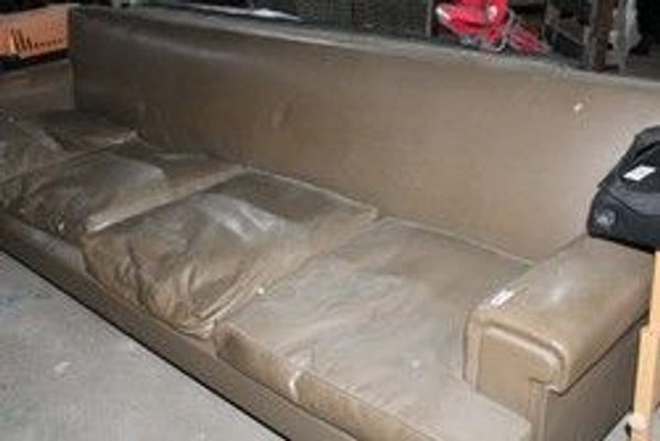 Sillon de cuero en buen estado