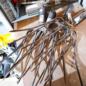 6 Horquillas de 4 Dientes para Herramienta Agrícola - imagen 1