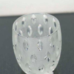 Vaso de Cristal Italiano con Diseño Labrado - imagen 2