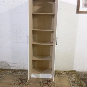 Mueble Auxiliar Blanco de MDF con 2 Puertas y Estantes - imagen 5