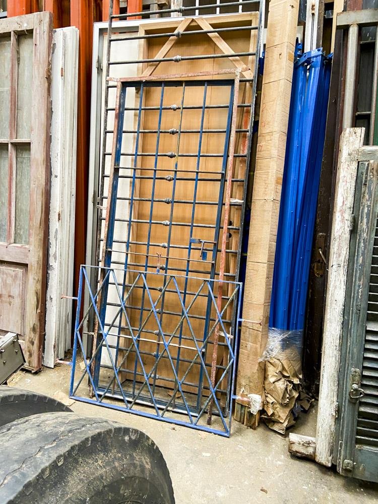 Puerta Reja Baja y Reja Rombo Metálicas
