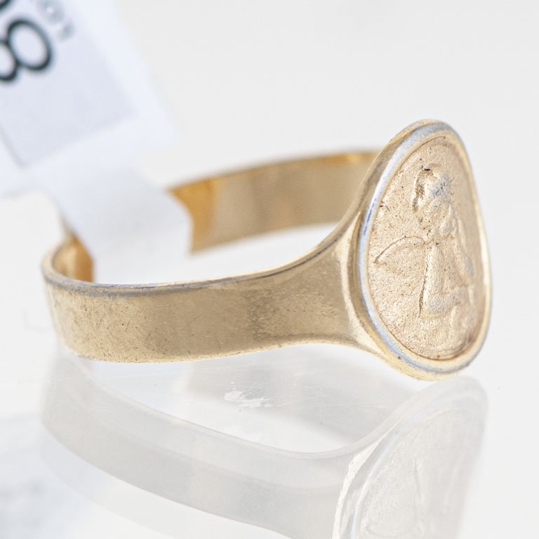 Anillo de Oro con Ángel - imagen 2