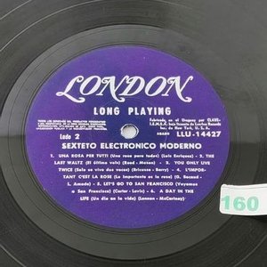 Disco de Vinilo "Sexteto Electrónico Moderno" - Música Instrumental - imagen 3
