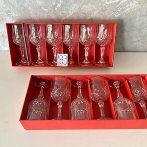 12 Copas de Cristal Tallado Cristal d'Arques "Longchamp" - imagen 3
