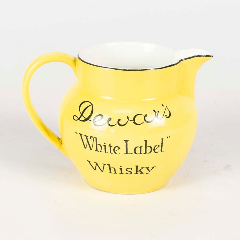 Jarra de whisky Dewars de cerámica inglesa para decoración - imagen 2