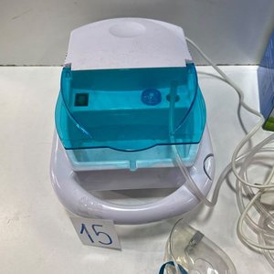 Nebulizador Nebutec Blanco y Celeste con Máscara - imagen 2