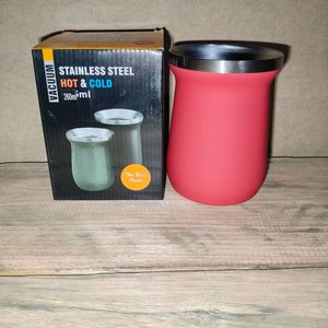 Lote siguiente: Mate de Metal Rojo Vacum Stainless Steel Hot & Cold Nuevo