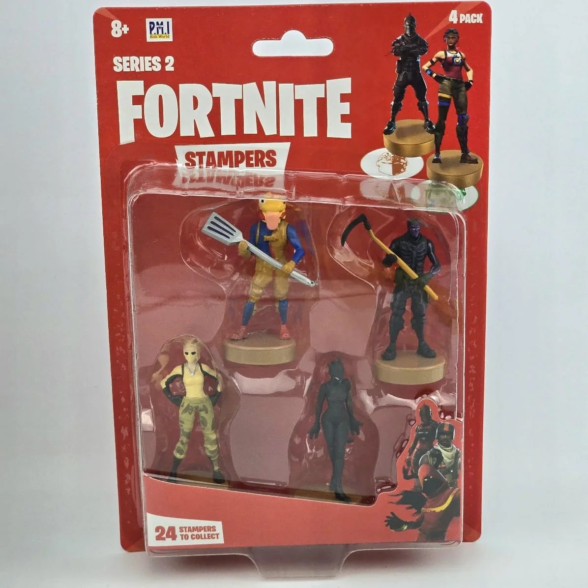 Set de 4 Figuras Fortnite Stampers Serie 2 PMI