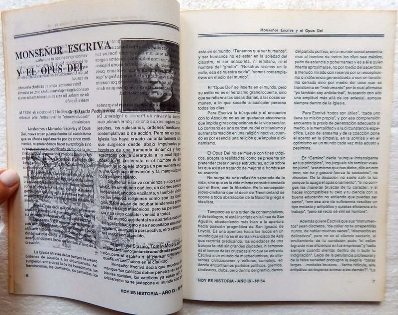 Revista Hoy Es Historia. Noviembre - Diciembre, 1992 - imagen 4