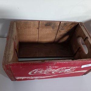 Cajón Coca-Cola Antiguo y Lata Vintage Chupa Chups - imagen 2