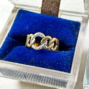 Dos Anillos con Zirconias y Diseño Calado - imagen 3
