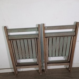 Lote de 4 Sillas Plegables de Madera para Niños - imagen 6