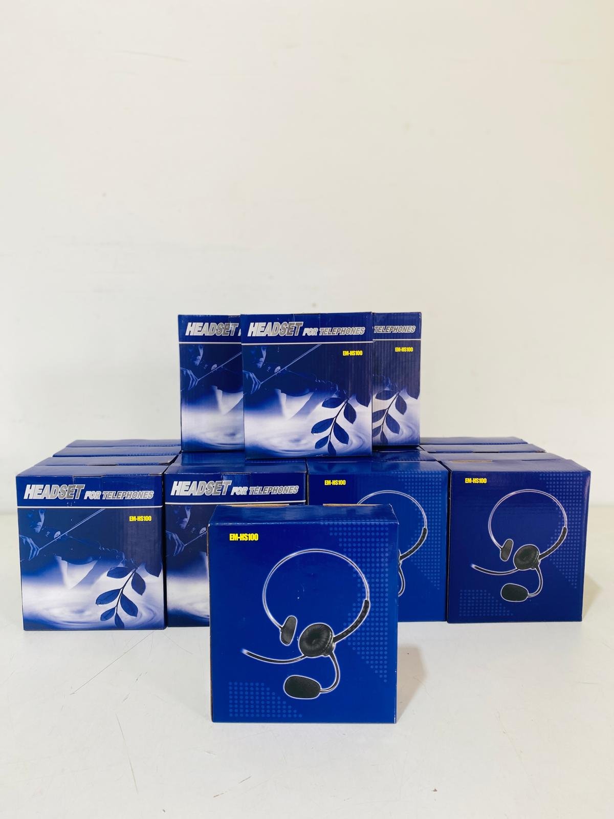 Item lote-x20-auriculares-para-telefono-de-linea-con-adaptador-5 - Image 1