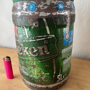 Barril Heineken de 5 Litros Decorativo - imagen 3