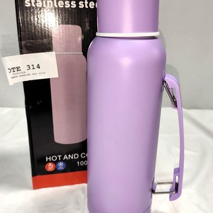 Termo Tipo Americano Violeta de Acero Inoxidable, Nuevo en Caja - imagen 3