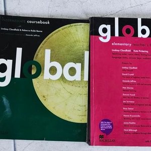Lote siguiente: Libros de Inglés Global: Coursebook Intermedio y Teacher's Book Elemental