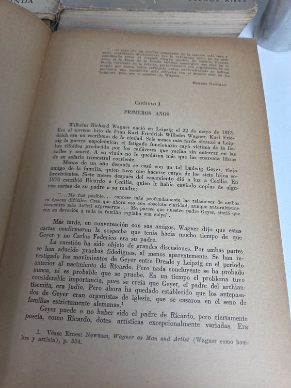 Colección de libros antiguos sobre música clásica - imagen 6