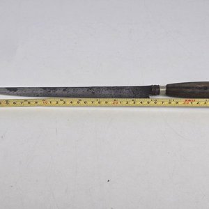 Cuchillo Criollo Antiguo con Sello Borroso en Hoja - imagen 8