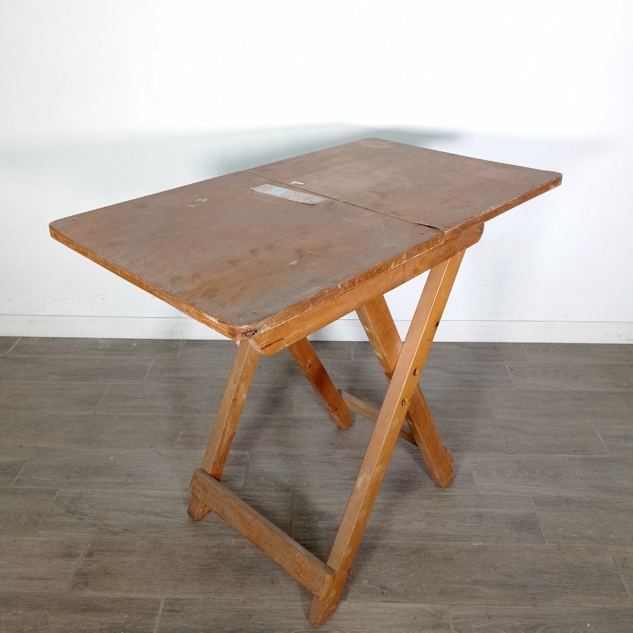 Mesa plegable de madera de pino - imagen 5