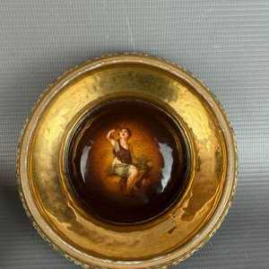 Bombonera / Alhajero de Porcelana "Viejo Viena" Checoslovaco - imagen 9
