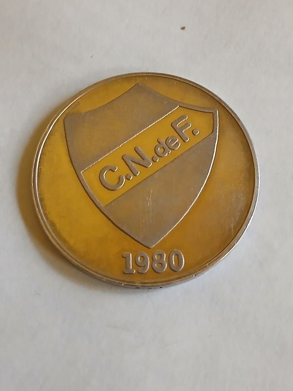 Medalla Conmemorativa Copa Europea Sudamericana 1980