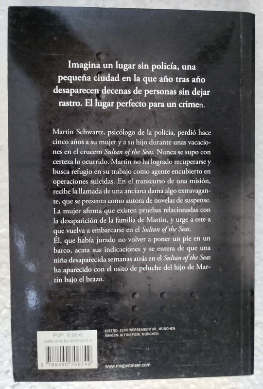 Libro: EL PASAJERO 23 de Sebastian Fitzek - imagen 3
