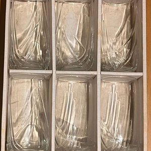 Set de 6 Vasos de Cristal Tallado - imagen 3