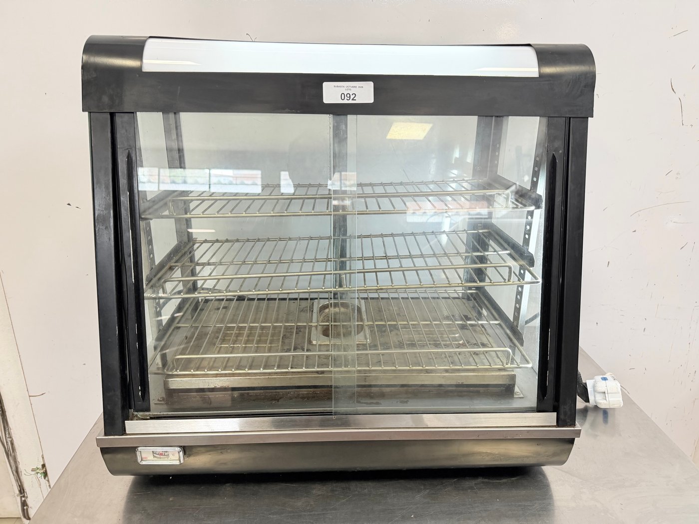 Vitrina Exhibidora de Calientes Eléctrica Modelo ELW-660B