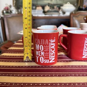 Lote de Tazas Nescafe Clásicas y con Tapa - imagen 6