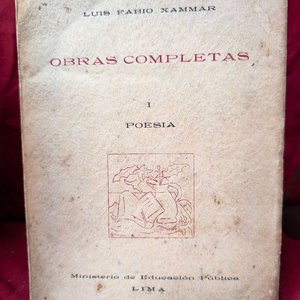 Lote siguiente: Obras Completas I - Poesía de Luis Fabio Xammar (1949)