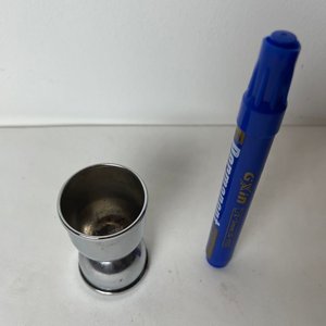 Medida Doble Acero Inoxidable para Whisky - imagen 6