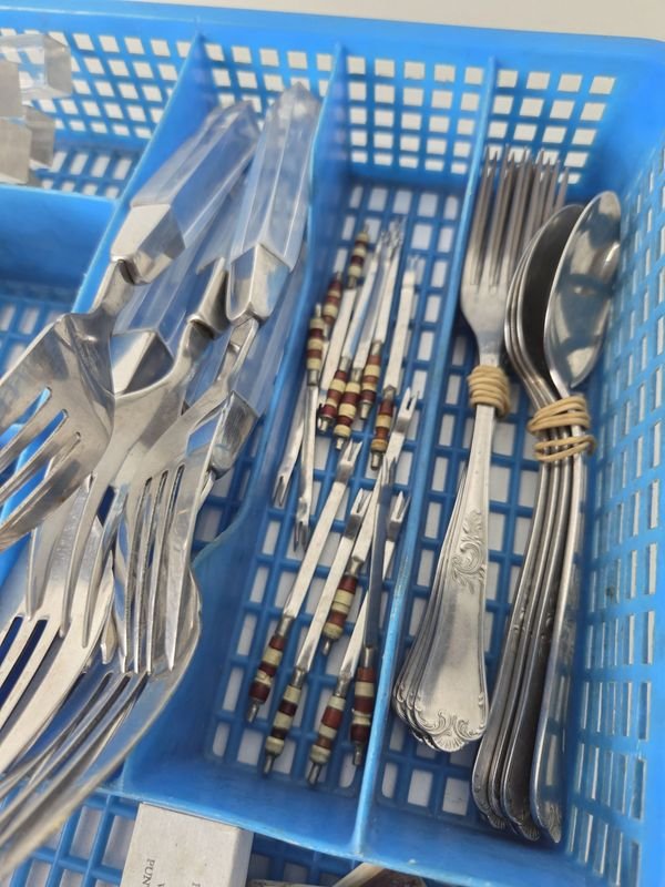 Cubiertos de acrílico y acero inoxidable en venta - imagen 6