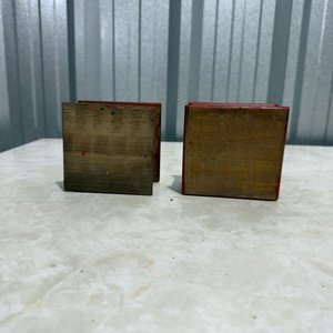 Par de Cajas de Madera Artesanales con Paisaje de Cactus - imagen 4