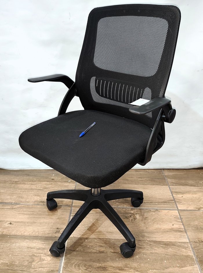 Silla Oficina Ergonómica con Respaldos Lumbares y Posabrazos Rebatibles - imagen 3