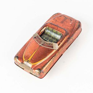 Auto de Chapa Litografiada a Fricción Vintage - imagen 2