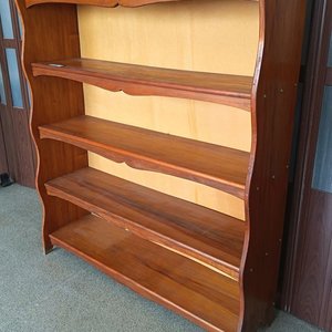 Biblioteca de Madera con 4 Estantes - imagen 4