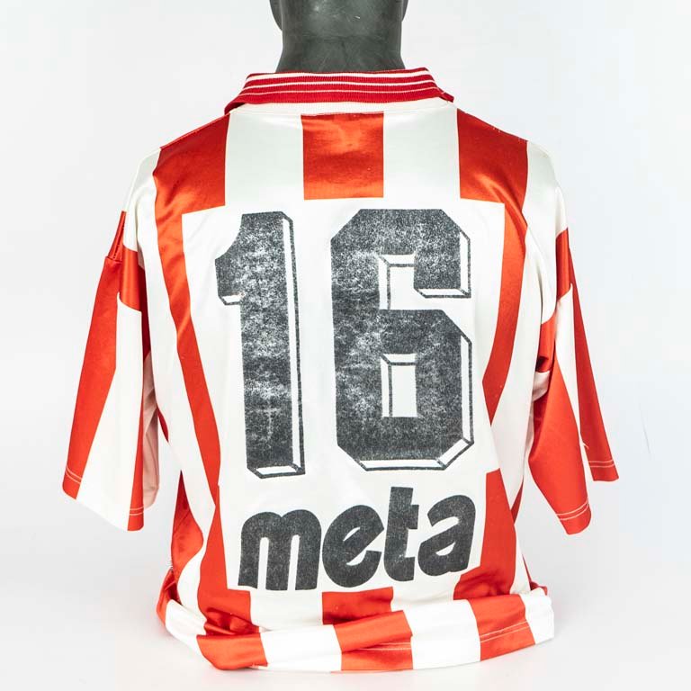 Camiseta de River Plate de utilería marca meta N°16 de 1999 - imagen 2