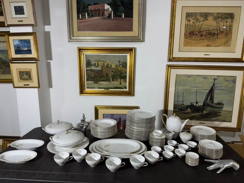 Lote anterior: Juego de vajilla en porcelana alemana Bavaria