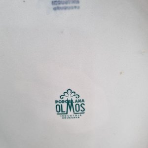 Sopera de Porcelana Olmos con Tapa y Motivo Floral - imagen 4