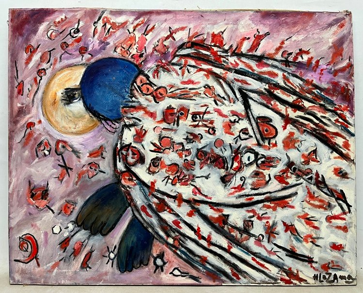 Lote siguiente: Pintura de H. Lazama - Oleo sobre tela