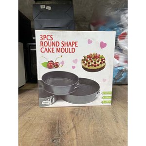 Set de 3 Moldes Redondos para Torta - imagen 2
