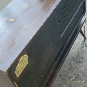 Radio Antiguo Combinado Punktal con Mueble y Patas - imagen 5