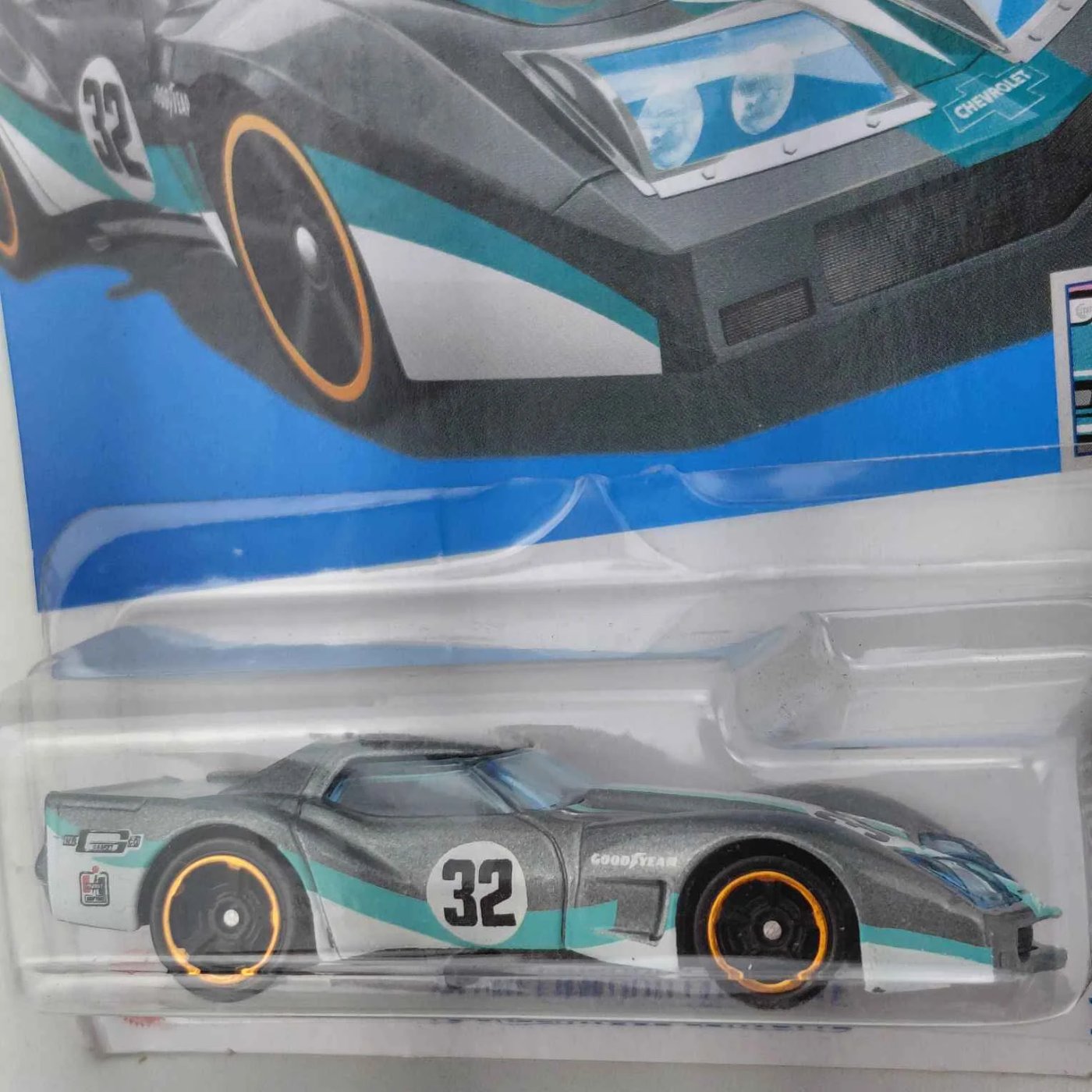 Hot Wheels Greenwood Corvette 1976 - Coche de juguete en vinilo - imagen 2