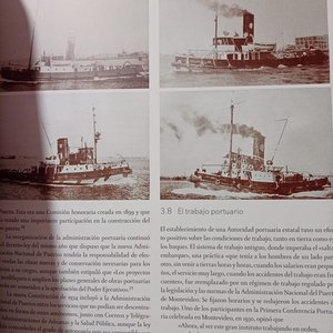 Libro Histórico "El Puerto de Montevideo" Profusamente Ilustrado (1860-1930) - imagen 2